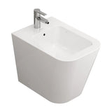 Bidé de Suelo Florencia Fossil Natura Blanco Brillo