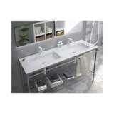 Wall-Mounted Basin Gara Fossil Natura Matte White