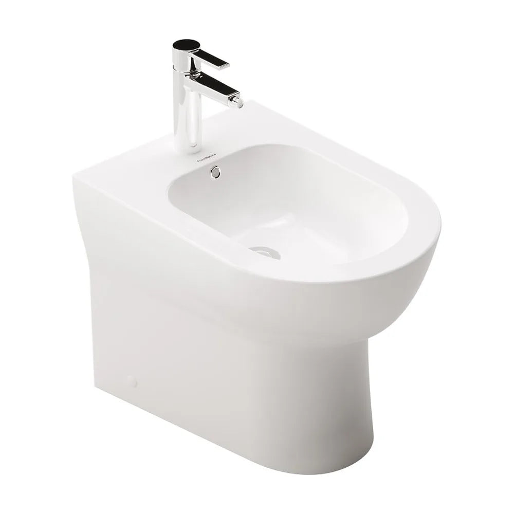 Bidé de Suelo Design Fossil Natura Blanco Brillo - Vista 1