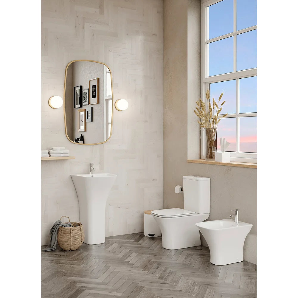 Bidé de Suelo Koap Fossil Natura Blanco Brillo - Vista 2