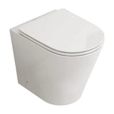 Inodoro Compacto de Suelo Bolonia Fossil Natura Blanco Brillo