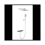 Shower Column System Bequia Fossil Natura Polished Chrome