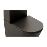 Abattant WC Frein de Chute Venecia Fossil Natura Noir Mat