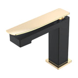 Wall-Mounted Basin Yuma Fossil Natura Matte Black