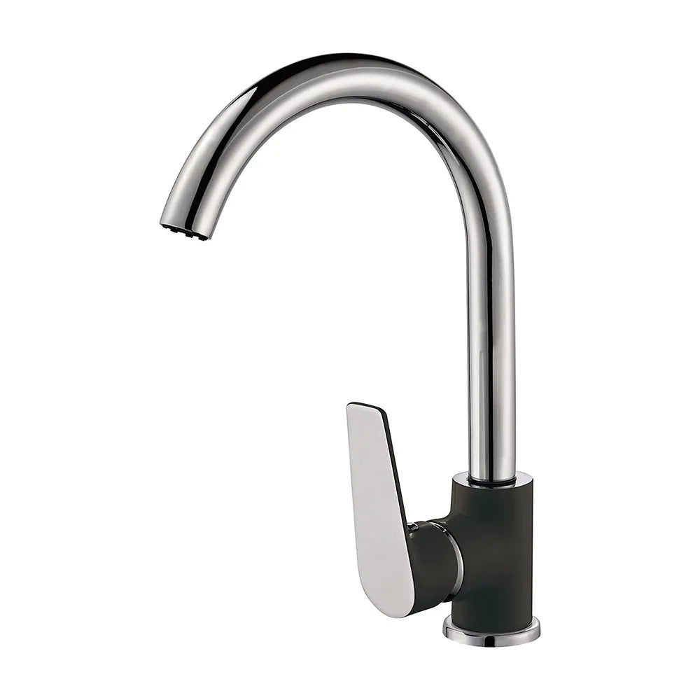 Grifo de Cocina Monomando Crono Fossil Natura Negro Mate - Vista 1