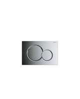 Geberit Sigma01 Pulsador de descarga doble para cisternas empotradas Cromado Brillante 115770215