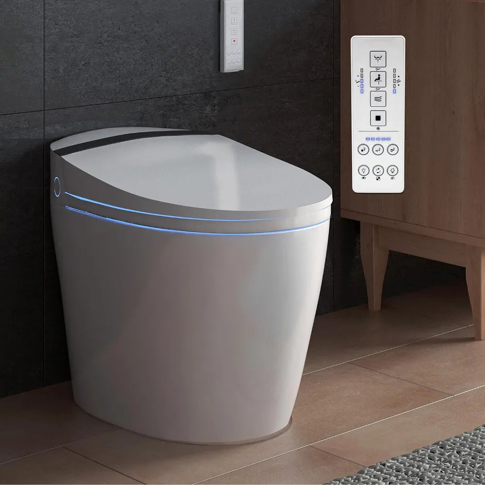 Inodoro Japonés Inteligente Inodoro inteligente completo con panel de control en la taza Aldara New de Nashi - Vista 2