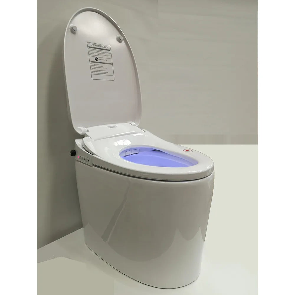 Asiento de Inodoro Inteligente Bidet Inodoro inteligente con autolimpieza y tapa amortiguada antibacteriana Yaiza Pro Nashi - Vista 7