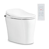 Smart Bidet Toilet Seat Inodoro inteligente con autolimpieza y tapa amortiguada antibacteriana Yaiza Pro Nashi
