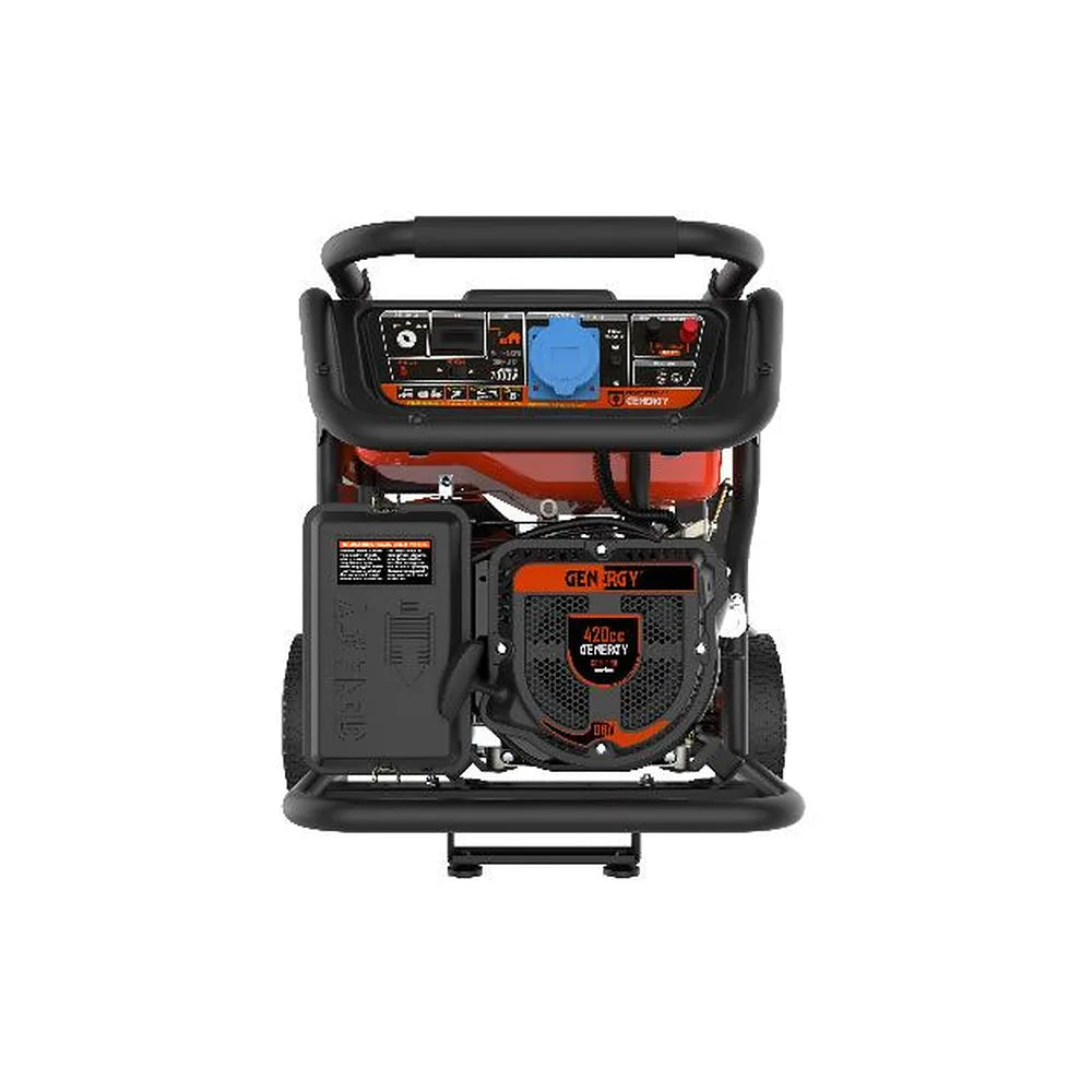 Generador Eléctrico a Gasolina con ATS Apoyo Solar Monofásico 7 KW Mulhacen Genergy - Vista 5