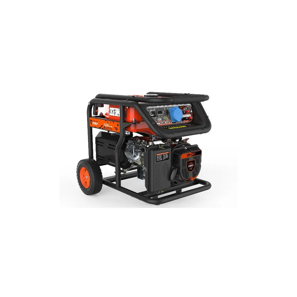 Generador Eléctrico a Gasolina Apoyo Solar Monofásico 7 KW Mulhacen Genergy - Vista 6