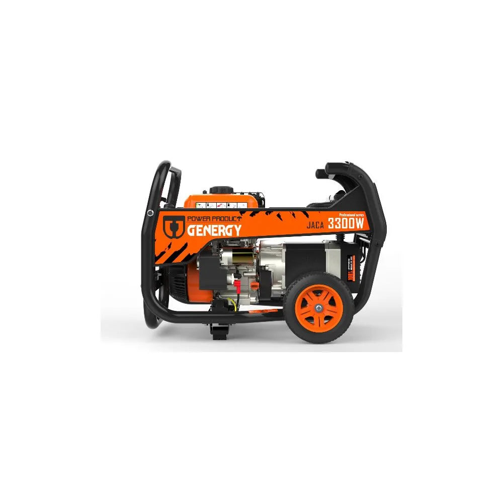 Generador Eléctrico a Gasolina Monofásico 3,3 KW Jaca Genergy - Vista 7