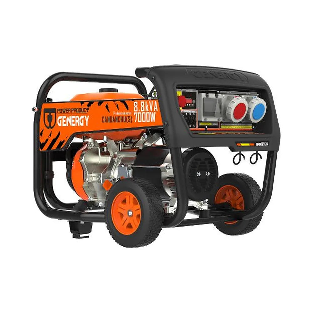 Generador Eléctrico a Gasolina Apoyo Solar Monofásico 6,5 KW Candanchu-S Genergy - Vista 1