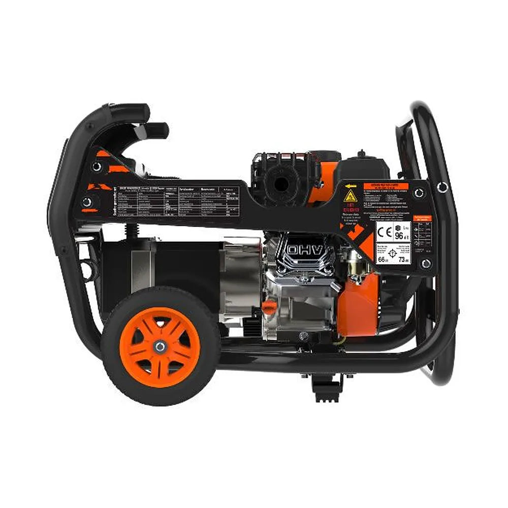 Generador Eléctrico a Gasolina Apoyo Solar Monofásico 4000 W Professional Genergy - Vista 2