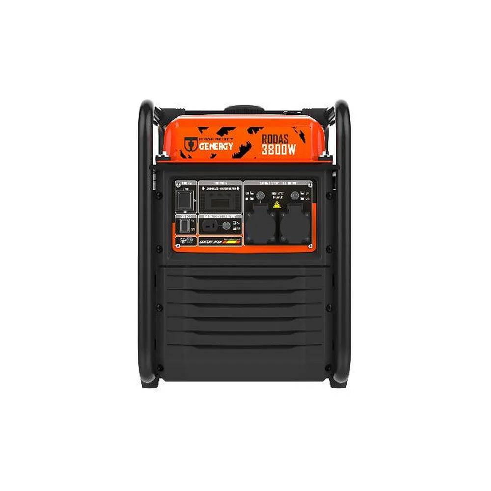 Generador Eléctrico a Gasolina Inverter Monofásico 3,8 KW Rodas Genergy - Vista 7