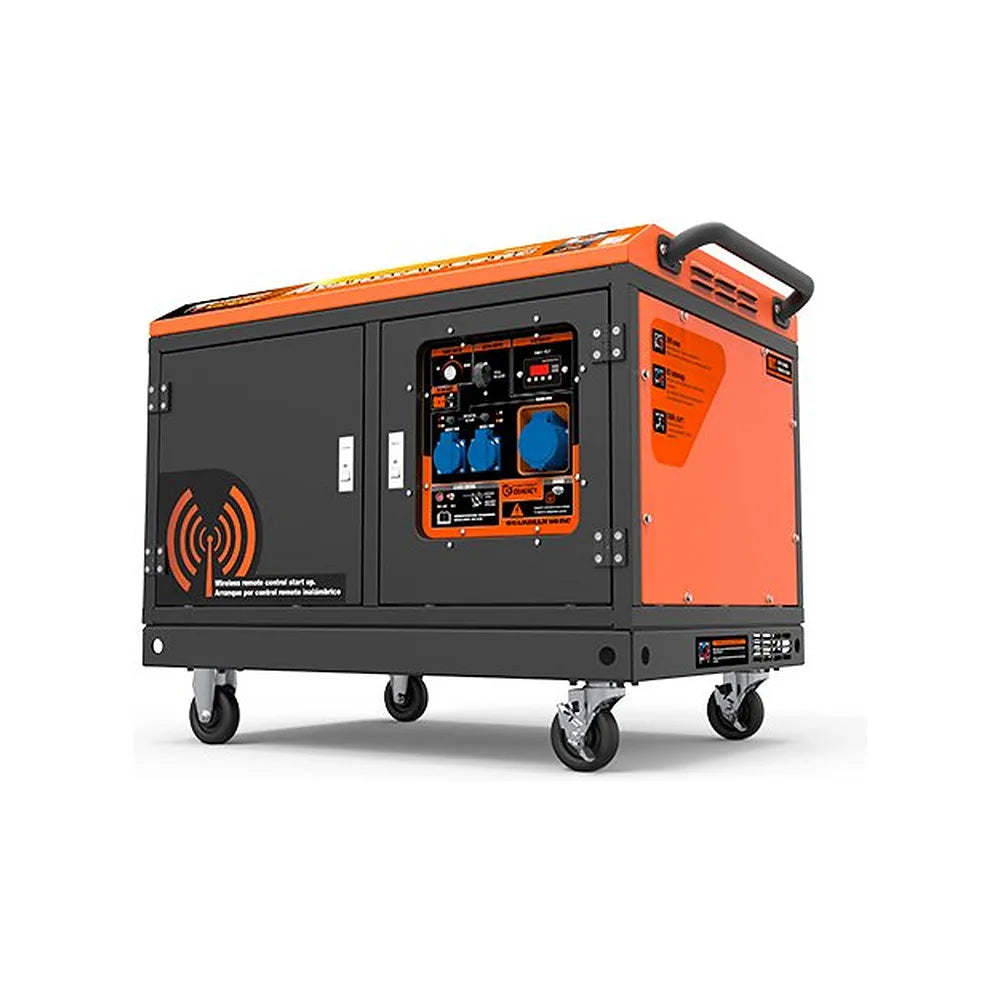 Generador Eléctrico a Gasolina Apoyo Solar Insonorizado Monofásico 6000 W Professional Genergy - Vista 3