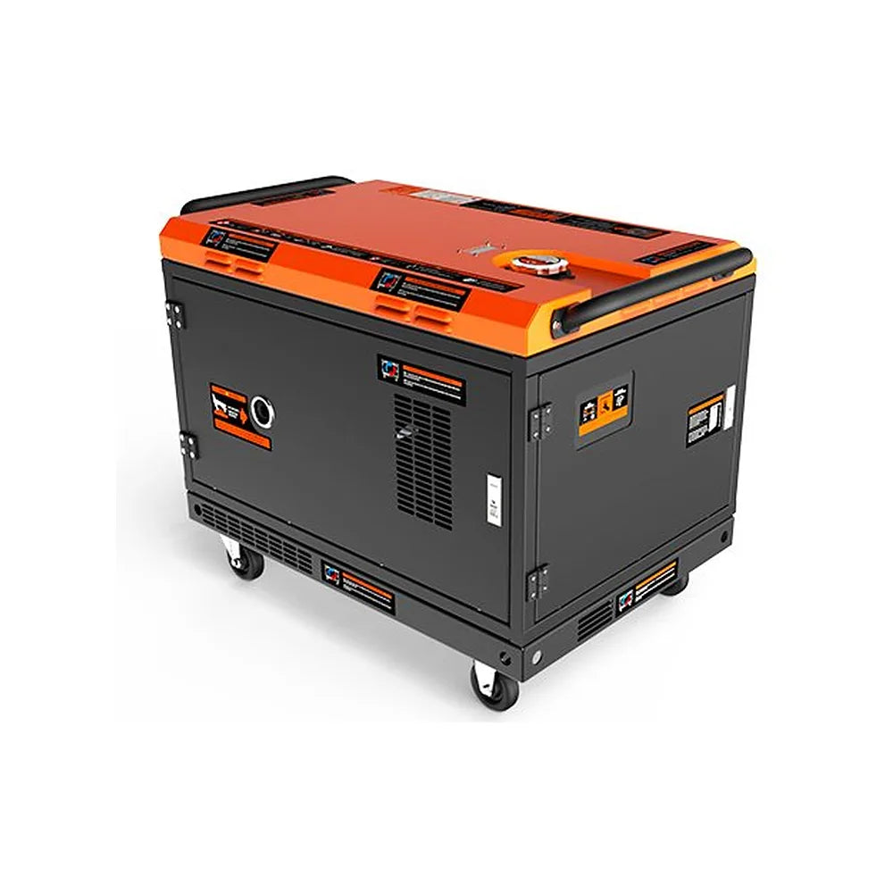 Generador Eléctrico a Gasolina Apoyo Solar Insonorizado Monofásico 6000 W Professional Genergy - Vista 4