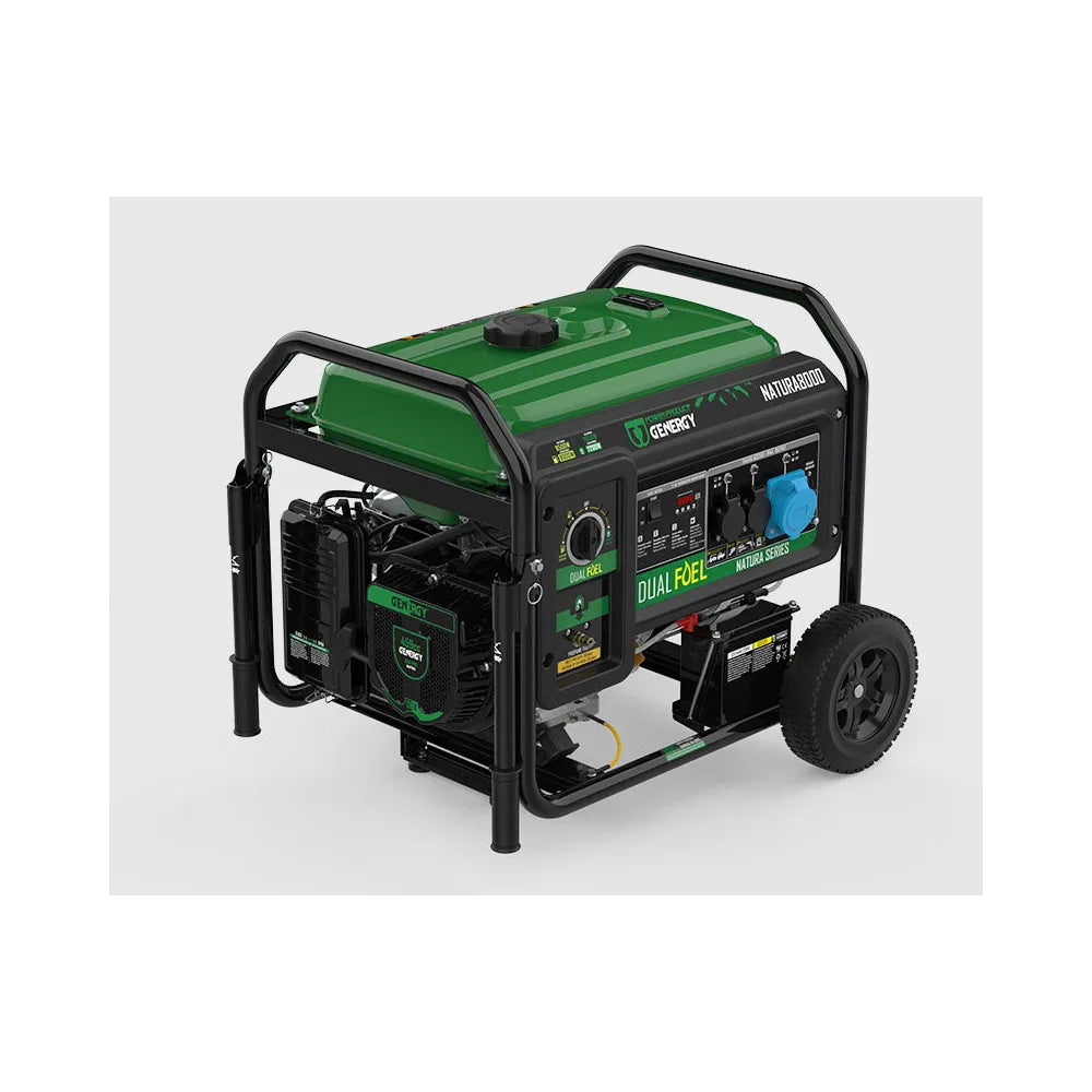 Generador Eléctrico a Gasolina Apoyo Solar Monofásico 8000 W Natura Genergy - Vista 3
