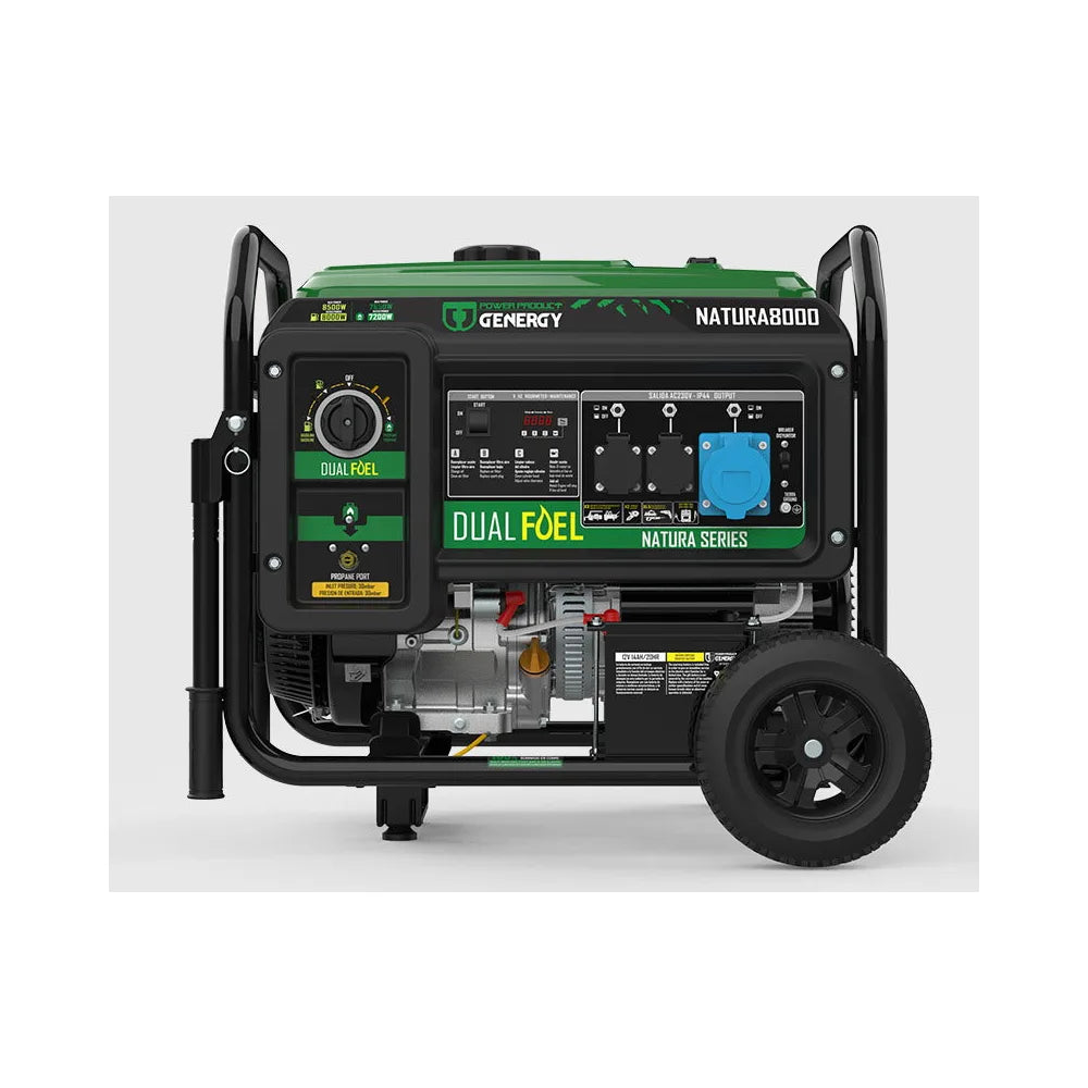 Generador Eléctrico a Gasolina Apoyo Solar Monofásico 8000 W Natura Genergy - Vista 5