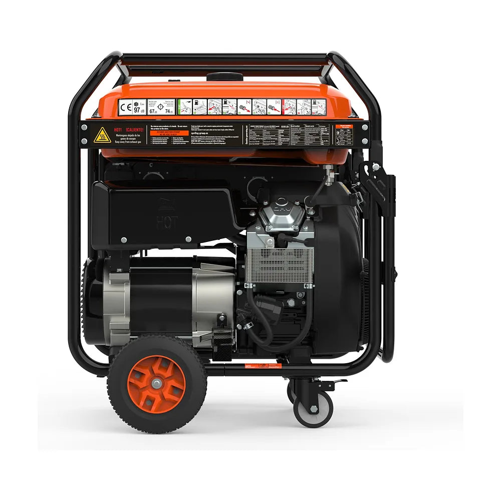 Generador Eléctrico a Gasolina Insonorizado Trifásico 11 KW Cervascan Genergy - Vista 1