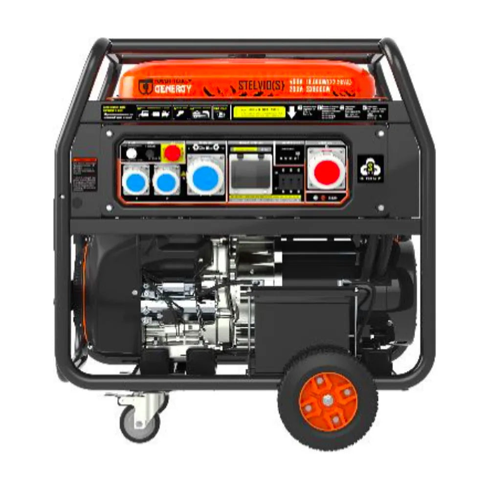 Generador Eléctrico a Gasolina Apoyo Solar Trifásico 18 KW Stelvio-S Genergy - Vista 3
