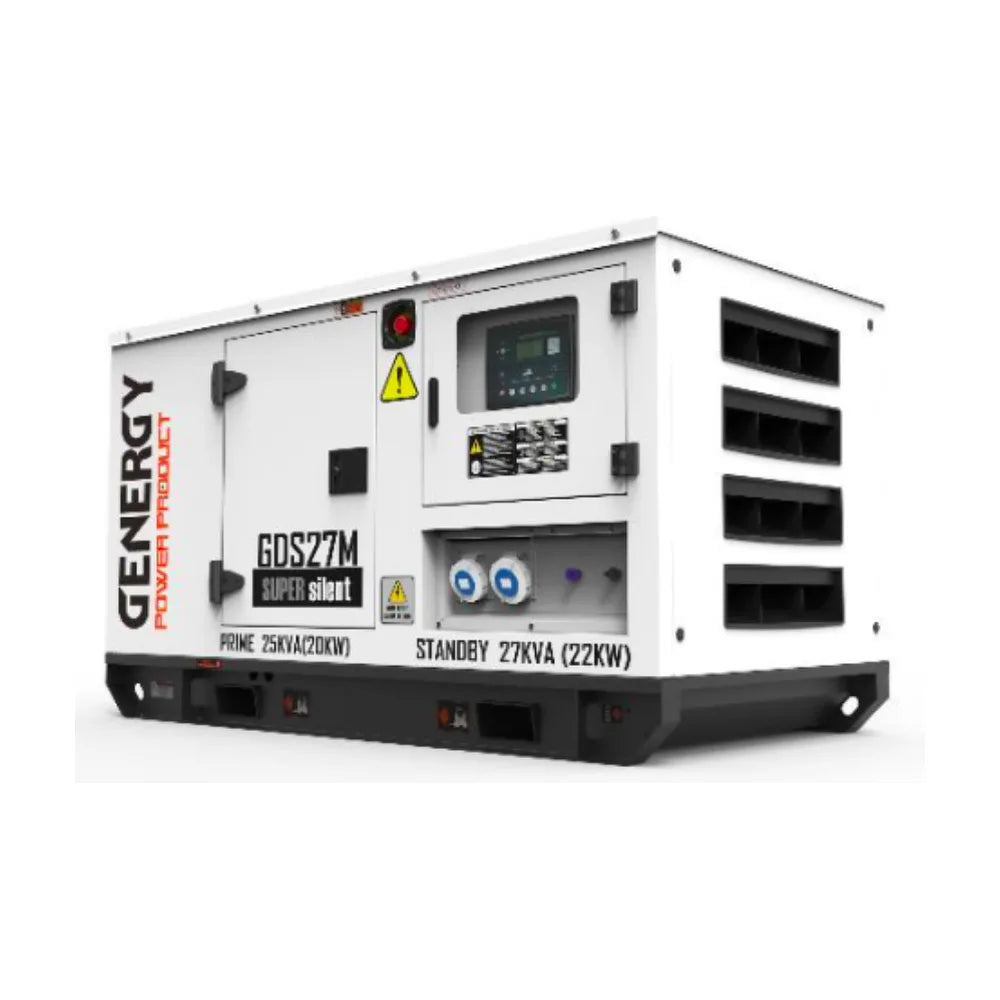 Grupo Electrógeno Diésel Insonorizado Monofásico 22 KW GDS27M Genergy - Vista 1