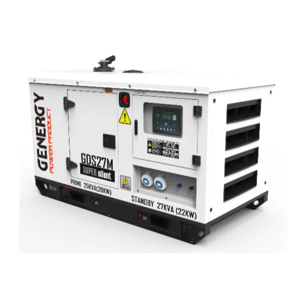 Grupo Electrógeno Diésel Insonorizado Monofásico 22 KW GDS27M Genergy - Vista 2