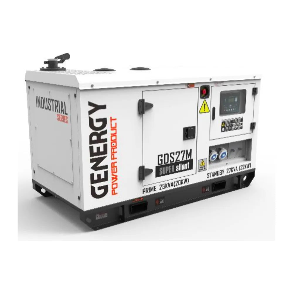 Grupo Electrógeno Diésel Insonorizado Monofásico 22 KW GDS27M Genergy - Vista 3