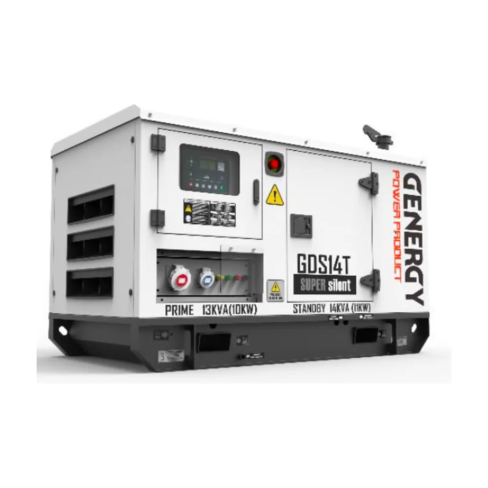 Grupo Electrógeno Diésel Insonorizado Trifásico 11,2 KW GDS14T Genergy - Vista 1