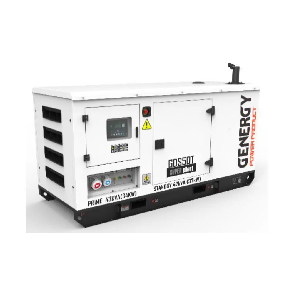 Grupo Electrógeno Diésel Insonorizado Trifásico 37 KW GDS50T Genergy - Vista 2