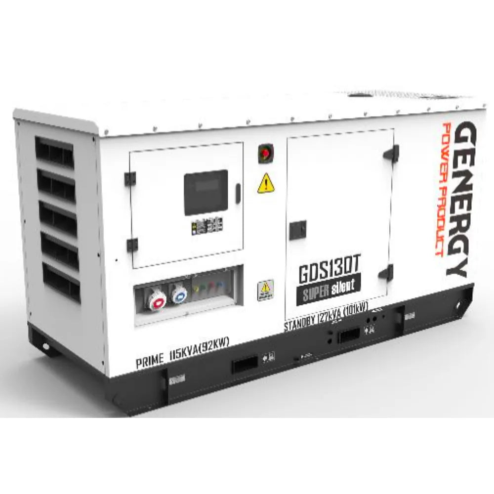 Grupo Electrógeno Diésel Insonorizado Trifásico 101 KW GDS130T Genergy - Vista 2