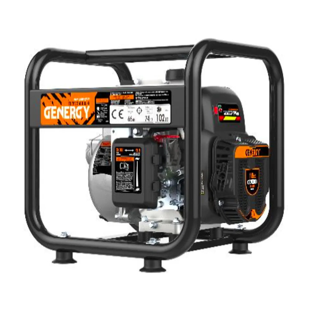 Motobomba de Agua a Gasolina 35000L/H Turia Genergy - Vista 2