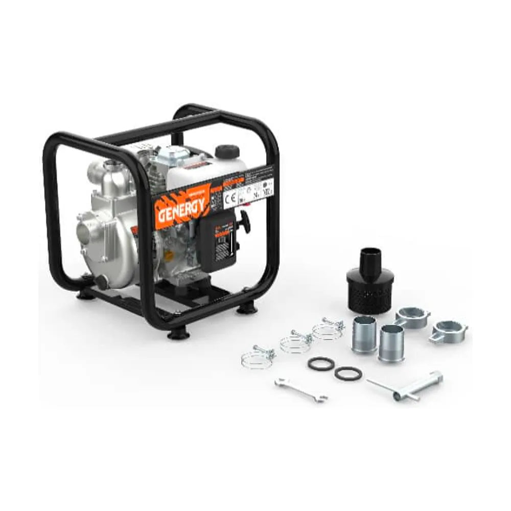 Motobomba de Agua a Gasolina 35000L/H Turia Genergy - Vista 5