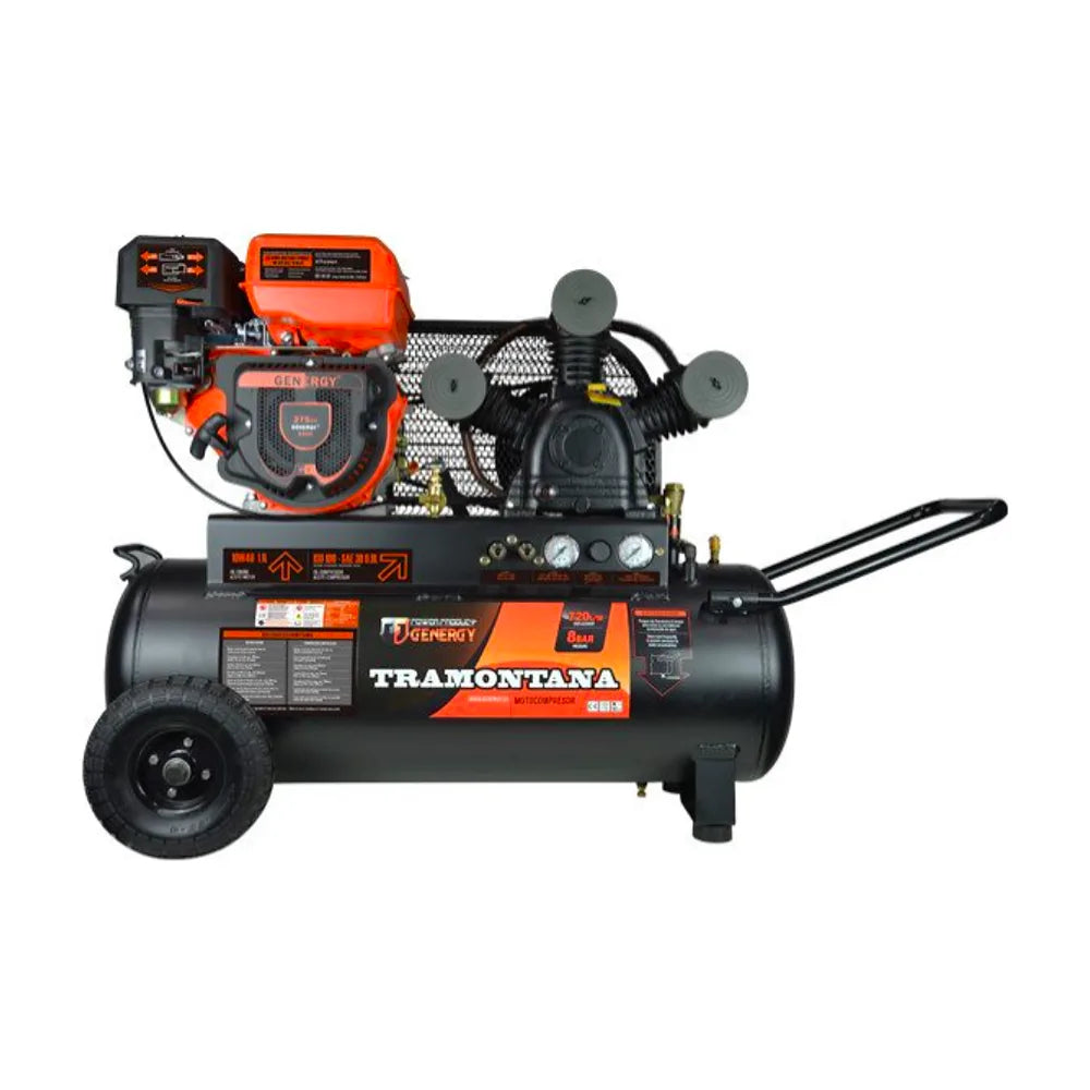 Motocompresor a Gasolina 4 Tiempos Tramontana Genergy - Vista 4