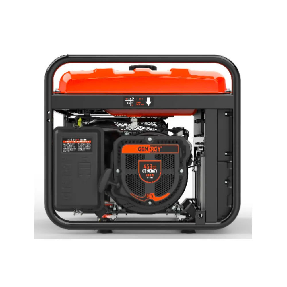 Generador Eléctrico a Gasolina Inverter con ATS Monofásico 7500W Creta Genergy - Vista 4