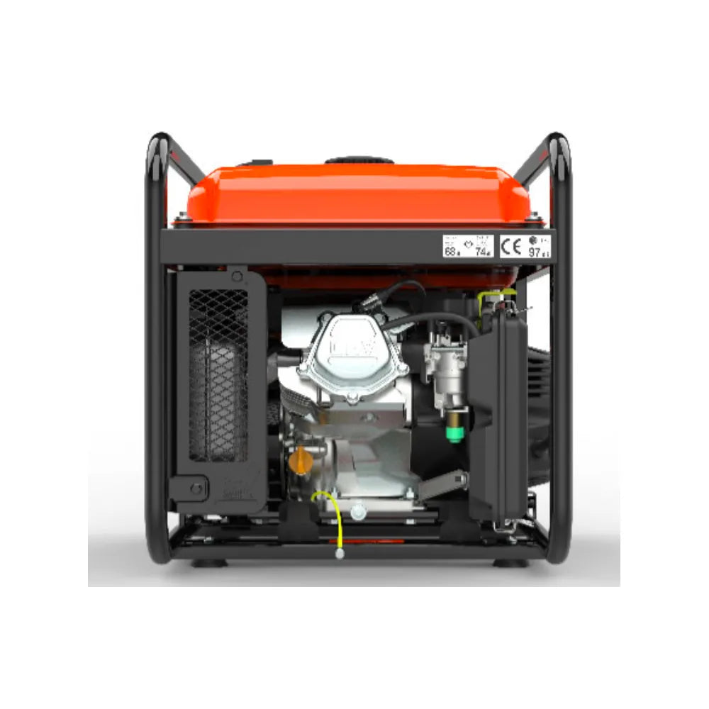 Generador Eléctrico a Gasolina Inverter con ATS Monofásico 7500W Creta Genergy - Vista 5