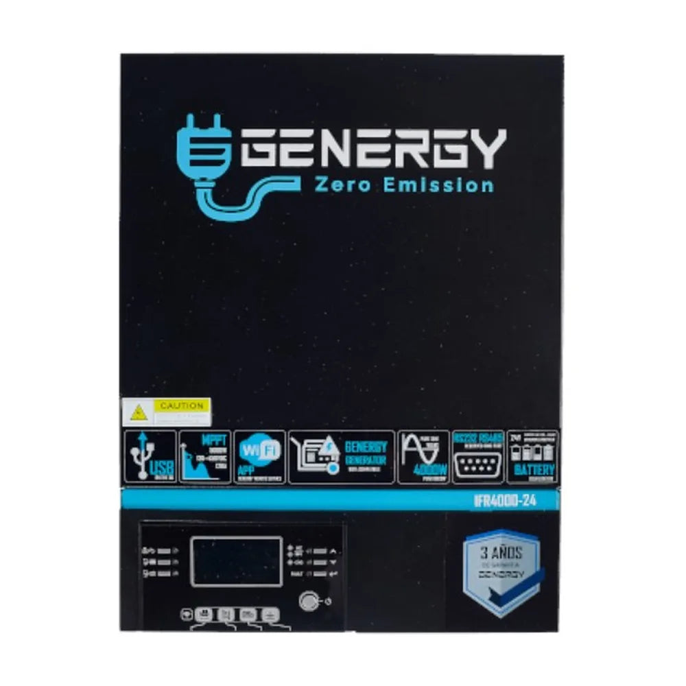 Inversor Solar Híbrido 48V IRF4000 Genergy - Vista 6