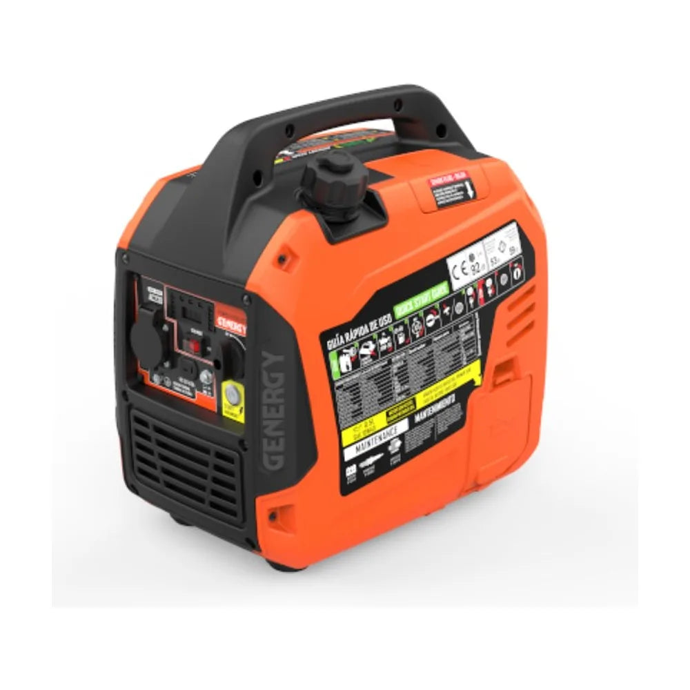 Generador Eléctrico a Gasolina Inverter Monofásico 1700 W III Genergy - Vista 2