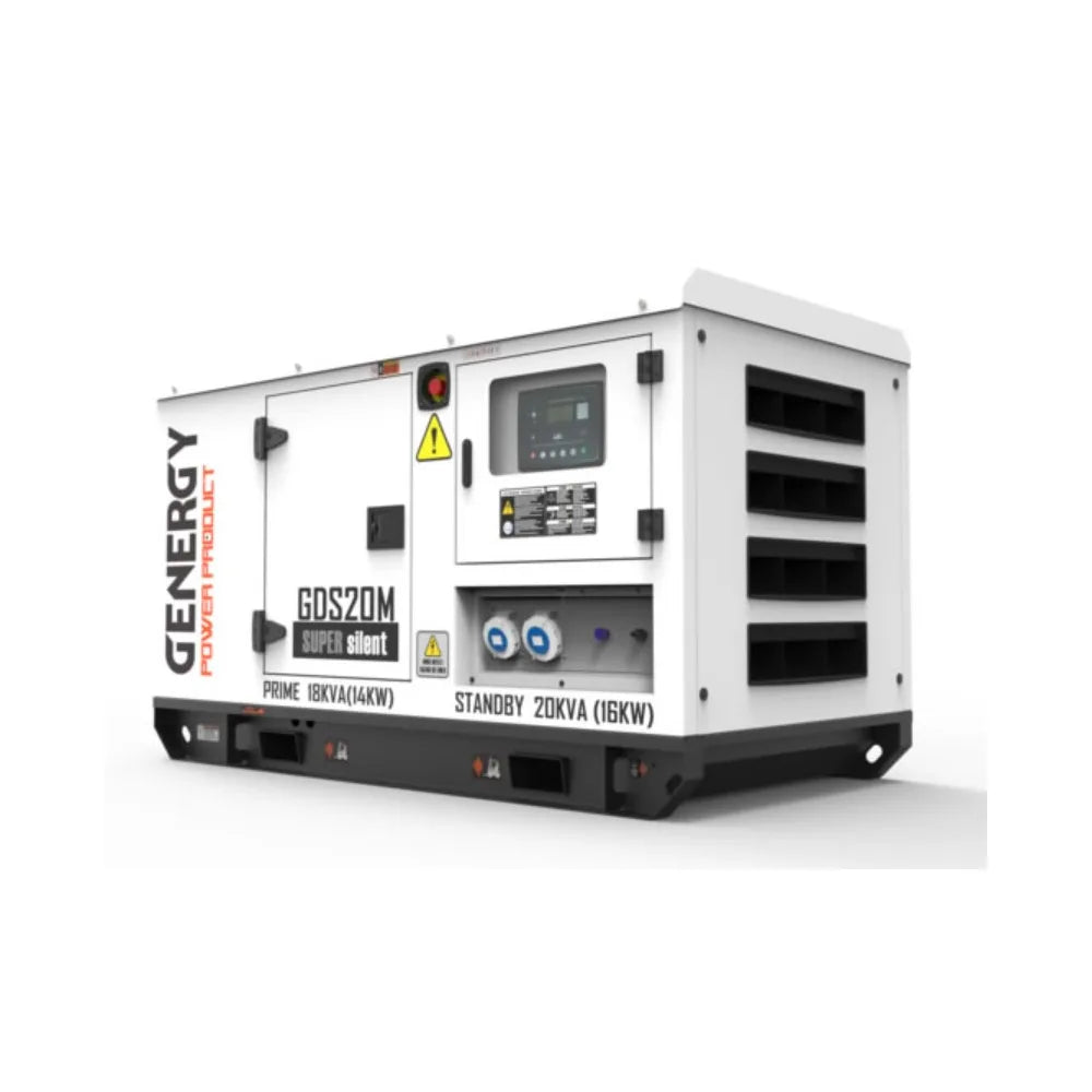 Grupo Electrógeno Diésel Insonorizado Monofásico 16 KW GDS20M Genergy - Vista 1