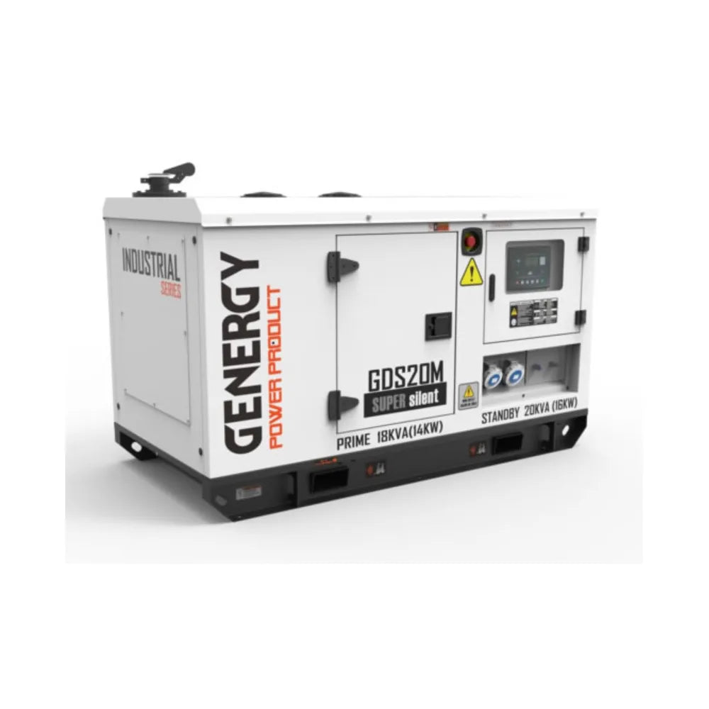 Grupo Electrógeno Diésel Insonorizado Monofásico 16 KW GDS20M Genergy - Vista 3