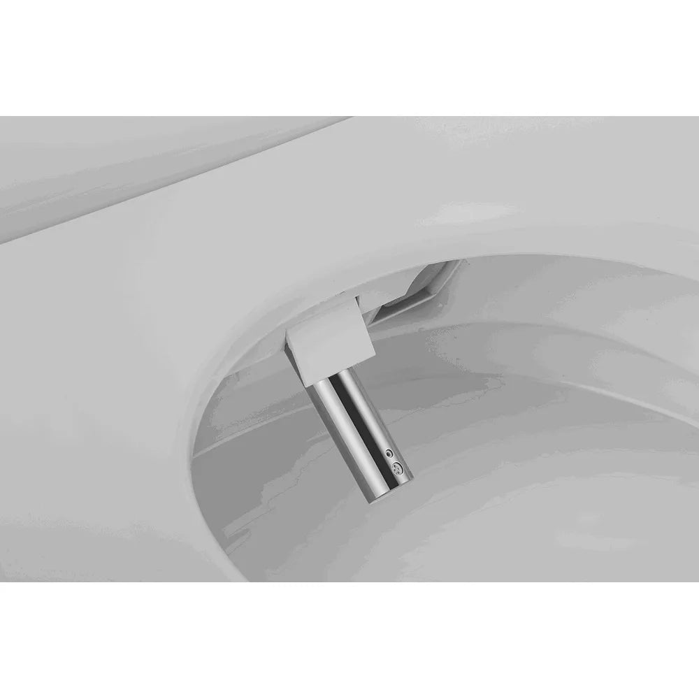 Inodoro Japonés Inteligente con sensor automático fabricado en cerámica blanca Ovian Plus Nashi - Vista 8