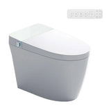 Inodoro Japonés Inteligente con sensor automático fabricado en cerámica blanca Ovian Plus Nashi