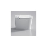 Smart Japanese Toilet con sensor automático fabricado en cerámica blanca Ovian SE Nashi