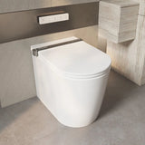 Abattant WC Japonais Lavant Inodoro inteligente con asiento calefactable de secado ultra rápido para baño moderno iAnna SE Nashi