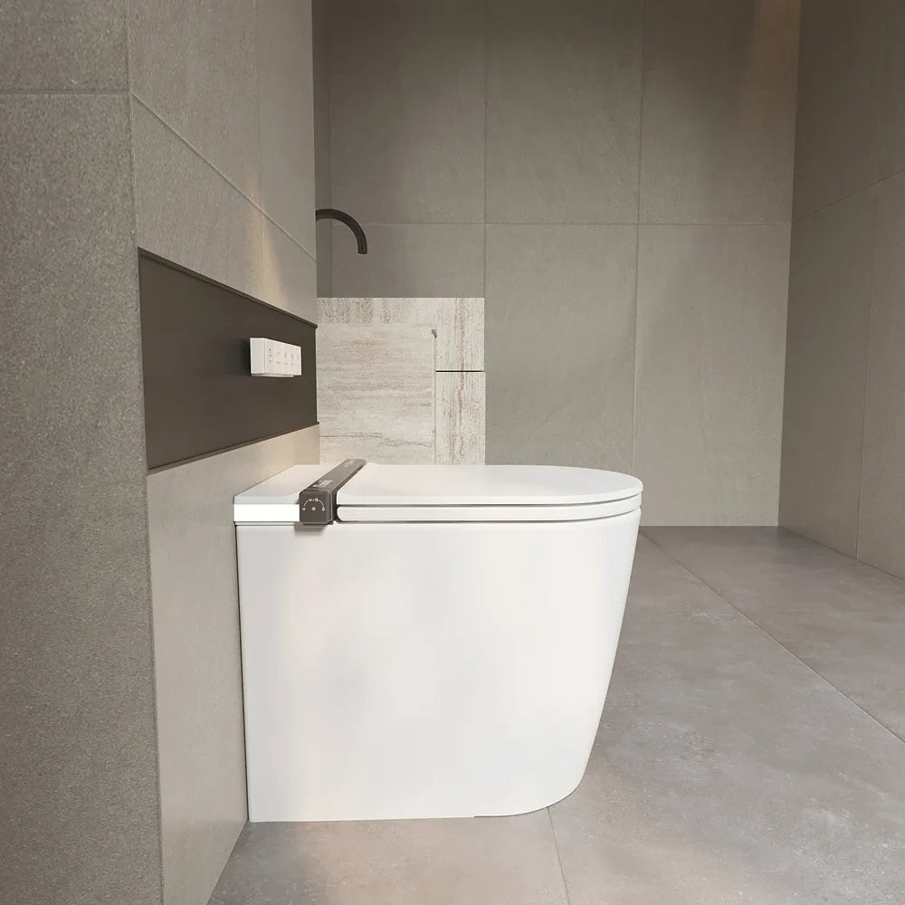 Asiento de Inodoro Inteligente Bidet Inodoro inteligente con asiento calefactable de secado ultra rápido para baño moderno iAnna SE Nashi - Vista 2