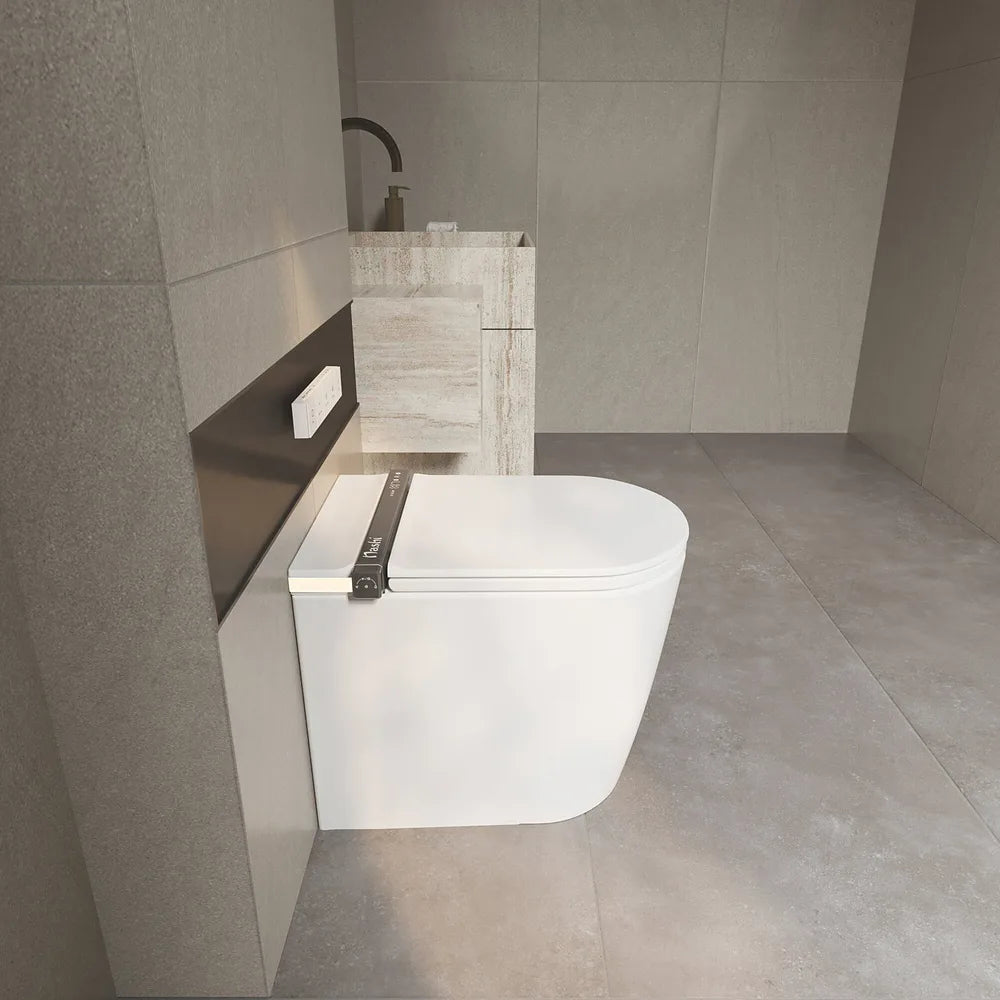 Asiento de Inodoro Inteligente Bidet Inodoro inteligente con asiento calefactable de secado ultra rápido para baño moderno iAnna SE Nashi - Vista 5