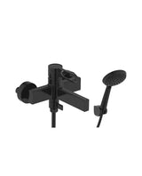 Grifo monomando para bañera fabricado con latón con un acabado en color negro Dior de GME