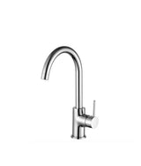 Grifo monomando de cocina fabricado en latón con un acabado cromado de 188 mm Round de GME