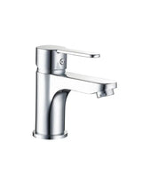Grifo de lavabo monomando cromado con diseño moderno y cartucho cerámico Sion de GME