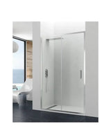 Mampara de Ducha Corredera BASIC GME – Vidrio Templado 6mm, Ajustable 95-200cm, Reversible, Antical
